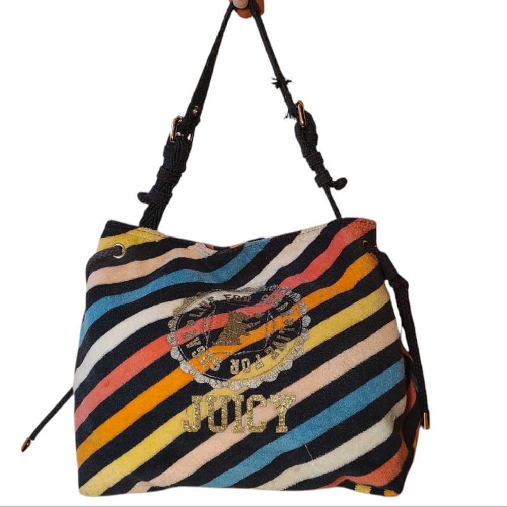 Vintage Juicy Couture Rainbow Beach Purse
